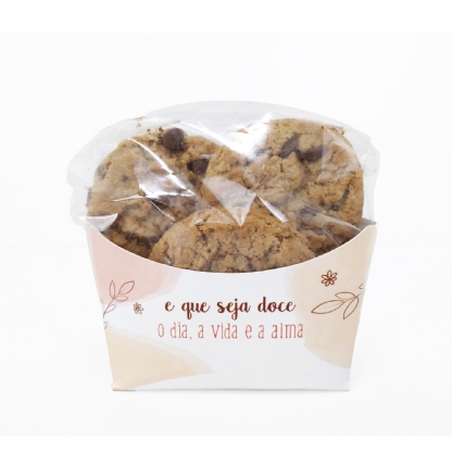 Embalagem Multiuso p/ Cookies, Bolachinhas, Donuts - 100 unidades