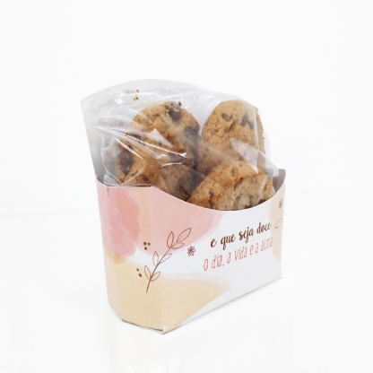 Embalagem Multiuso p/ Cookies, Bolachinhas, Donuts - 100 unidades