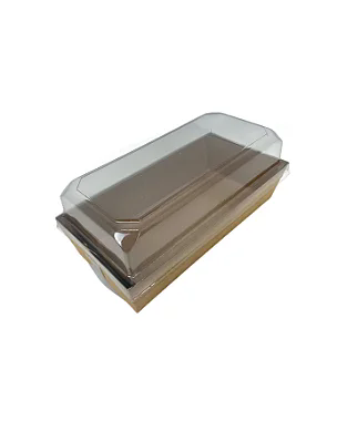 Embalagem Forneavel Delivery (600 ml) Bandeja e tampa Plástico - 100 unidades