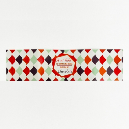 Cinta Para Chocolate Barra (24 x 6 cm) 100 unidades