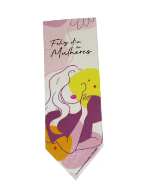 Marcador de Pagina Feliz Dia Das Mulheres (12,5 x 4 cm) - 50 Unidades