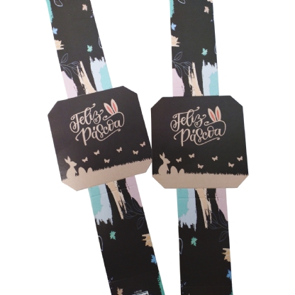 Cinta Para Bolo no Pote Páscoa (30,5 x 8 cm) - 100 unidades