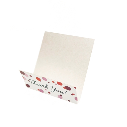 Base Papel Cartão p/ Biscoitos, Balinhas, brindes Thank You - 100 unidades