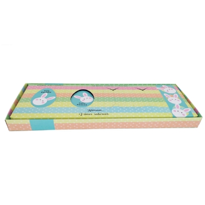Caixa Kit Confeiteiro para Ovos de Páscoa 100gr Tie Dye - 5 Unidades