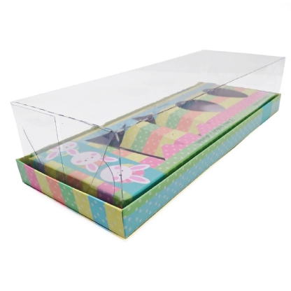 Caixa Kit Confeiteiro para Ovos de Páscoa 100gr Tie Dye - 5 Unidades
