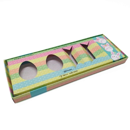 Caixa Kit Confeiteiro para Ovos de Páscoa 100gr Tie Dye - 5 Unidades