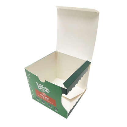Embalagem c/ Visor vazado (13 x 13 x 11 cm) Personalizada