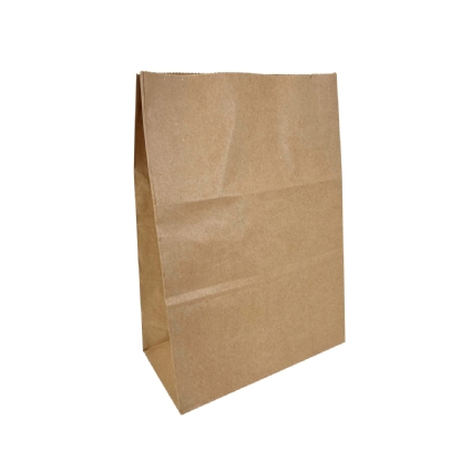 Saco Kraft (22 x 11,5 x 34 cm) Liso - 100 Unidades