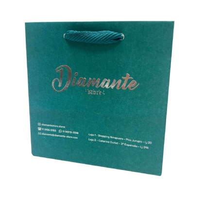 Sacola Offset 180g (13 x 10 x 13 cm) Personalizada