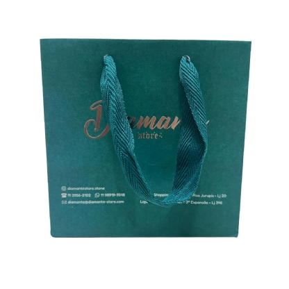 Sacola Offset 180g (13 x 10 x 13 cm) Personalizada