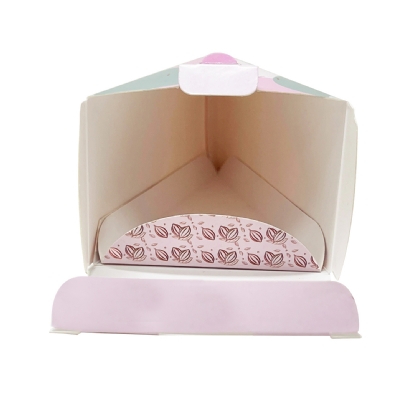 Embalagem Bolo Fatia c/ Berço (14,6 x 9 x 6,5 cm) Personalizada
