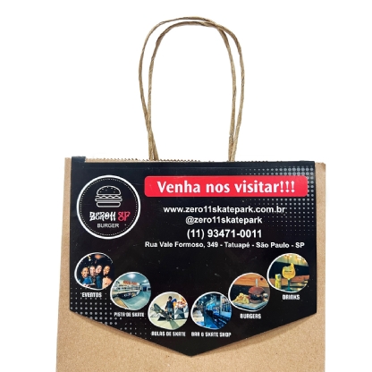 Solapa p/ Saco e Sacola Personalizada