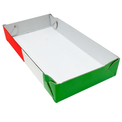 Caixa empastada tampa e fundo Panino (25 x 14 x 4 cm) Personalizada