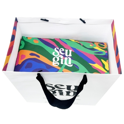 Sacola Offset 180g (25 x 15 x 30 cm) Personalizada