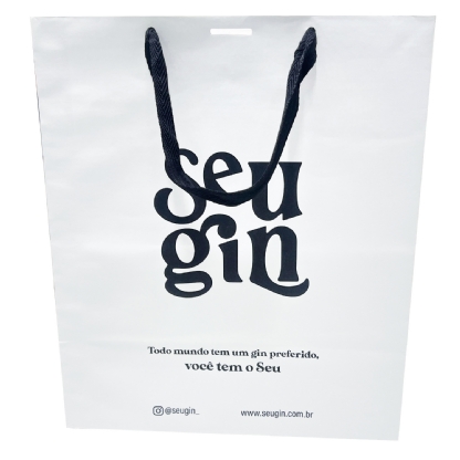 Sacola Offset 180g (25 x 15 x 30 cm) Personalizada