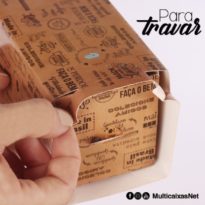 Embalagem Hot dog Frases c/ trava (18 x 6,3 x 7 cm) - 100 unidades