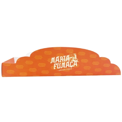 Embalagem Caixa Hot Dog p/ Balcão (19 x 5,8 x 4,8 cm) Personalizada