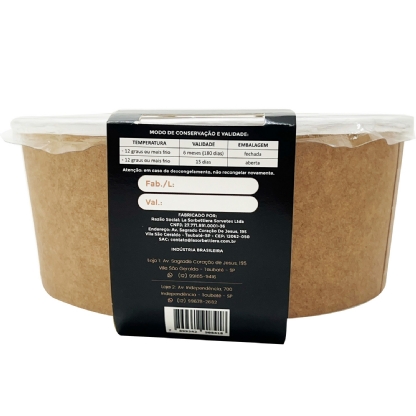 Cinta p/ Pote de Sorvete 600 gr (48,5 x 9 cm) Personalizada