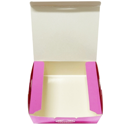 Embalagem Bolo Fatia Retangular (12 x 10 x 6 cm) Personalizada