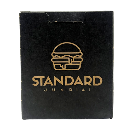 Embalagem Para Frituras Kraft (8,5 x 6,5 x 10,5 cm) Personalizada