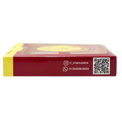 Embalagem Para Refrigeração de Linguiça (17 x 3 x 17 cm) Personalizada