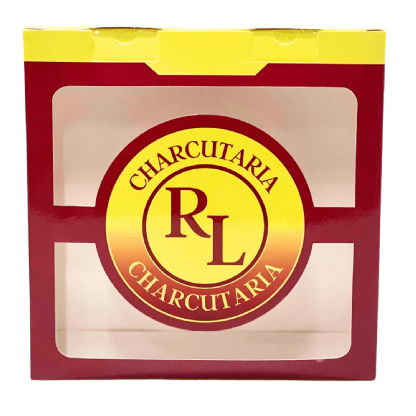 Embalagem Para Refrigeração de Linguiça (17 x 3 x 17 cm) Personalizada