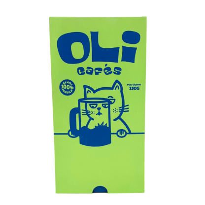 Embalagem Gaveta para café (21,2 x 11,2 x 5,2 cm) Personalizada
