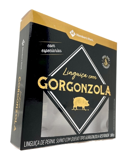 Embalagem Para Refrigeração de Linguiça (17 x 3 x 17 cm) Personalizada