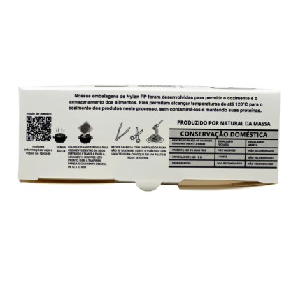 Embalagem Para Refrigeração de Massas (17,5 x 4,5 x 12,5 cm) Personalizada
