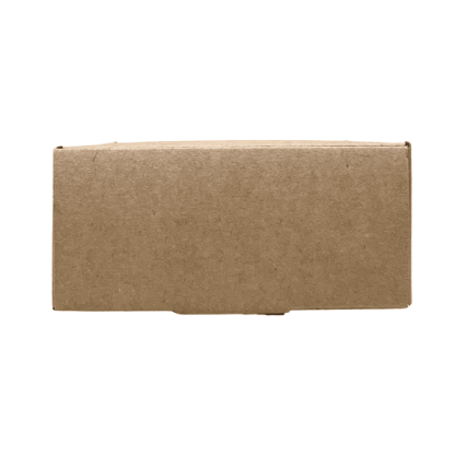 Embalagem Basculante Papel Kraft (19 x 13 x 6 cm) liso - 100 unidades