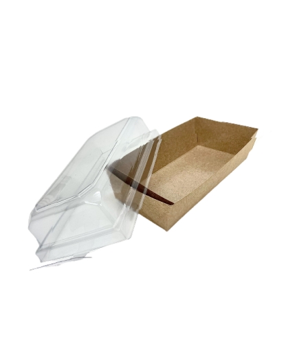 Embalagem Forneavel Delivery (600 ml) Bandeja e tampa Plástico - 100 unidades