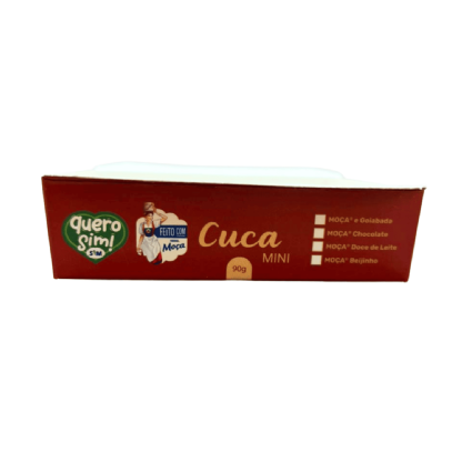 Forma forneavel para Brownie, Cuca (8,5 x 7 x 2 cm) c/ Tampa Pet - 100 unidades
