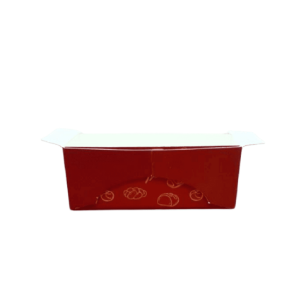 Forma forneavel para Brownie, Cuca (8,5 x 7 x 2 cm) c/ Tampa Pet - 100 unidades