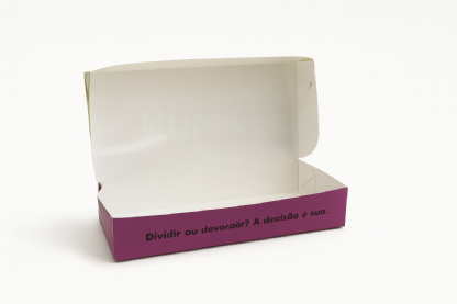 Embalagem Basculante Para Cookies (20 x 10,5 x 4 cm) Personalizada