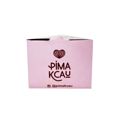 Embalagem Bolo Fatia c/ Berço (16,7 x 10 x 8 cm) Personalizada