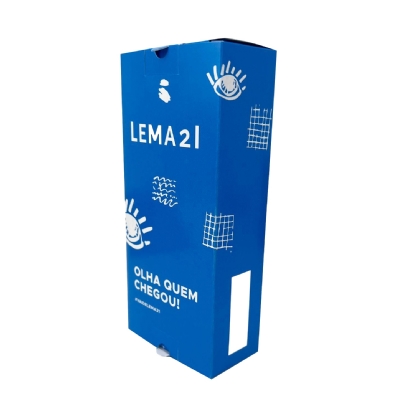 Embalagem para Óculos (16,5 x 7,5 x 4 cm) Personalizada