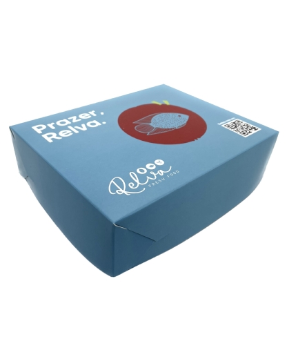 Embalagem para Marmita Executiva G (19 x 15 x 5 cm) Personalizada