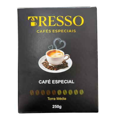 Embalagem para Café 250gr (11 x 7 x 14,5 cm) Personalizada