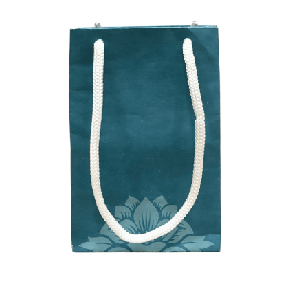 Sacola Offset Azul (10 x 7 x 15 cm) - 50 Unidades