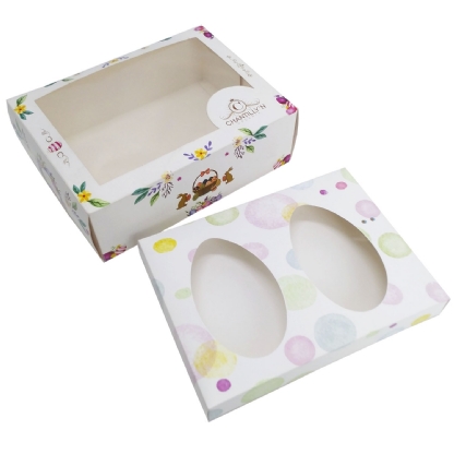 Embalagem Gaveta Ovo de Páscoa (22,4 x 16,9 x 7,4cm ) Personalizada