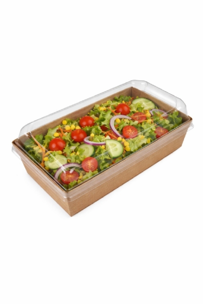 Embalagem Forneavel Delivery (600 ml) Bandeja e tampa Plástico - 100 unidades
