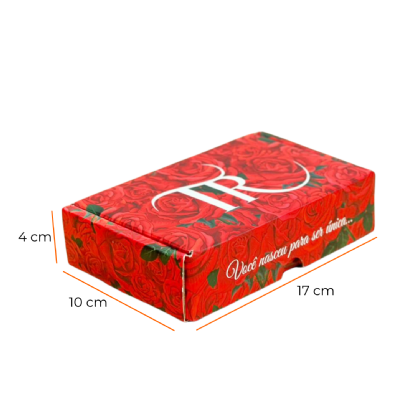 Embalagem para Envios Empastada (17 x 10 x 4 cm) Personalizada