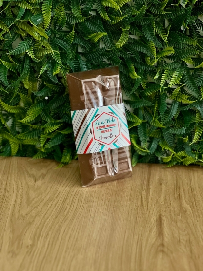 Cinta Para Chocolate Barra (24 x 6 cm) 100 unidades