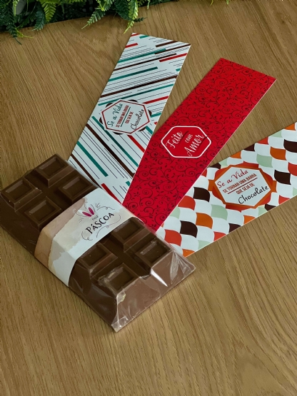 Cinta Para Chocolate Barra (24 x 6 cm) 100 unidades