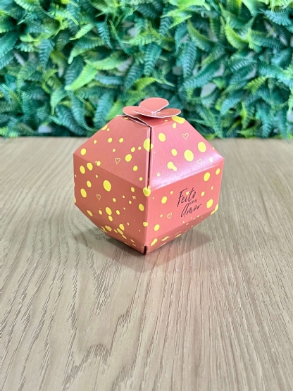 Embalagem Ovinhos Chocolate 50g Cafuné (6 x 6 x 7,6 cm) - 100 Unidades