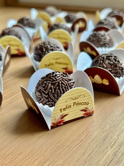 Forminha para Brigadeiro, docinhos Páscoa - 100 unidades