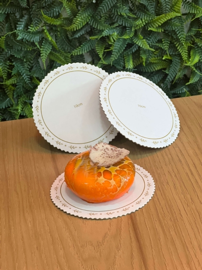 Prato Reforçado para Bolo e Torta 24 cm - 20 Unidades