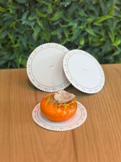 Prato Reforçado para Bolo e Torta 24 cm - 20 Unidades