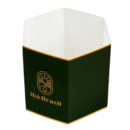 Kit de Embalagens para Compotas com Cinta Hexagonal (11,8 x 10,4 x 21 cm) Personalizado