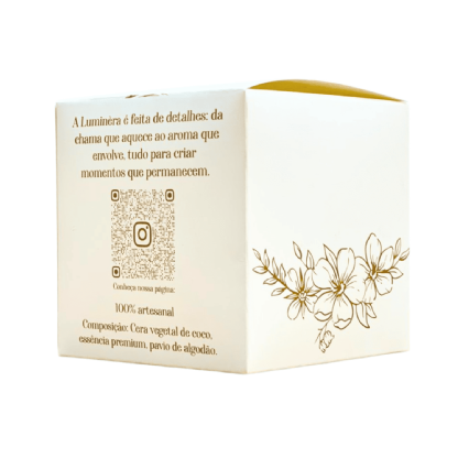 Embalagem para Vela (9 x 9 x 9 cm) Personalizada